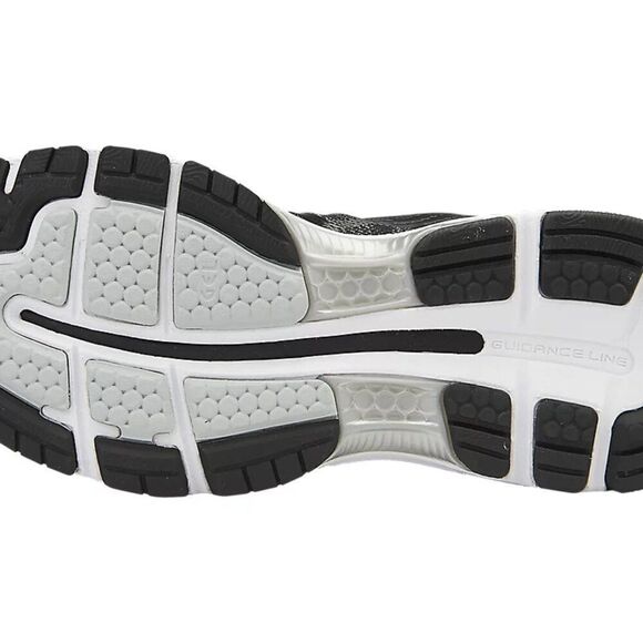 NEW ASICS Gel Nimbus 19 Black Onyx Silver Womens 7 US Medium 38 EUR T750N - Picture 4 of 10